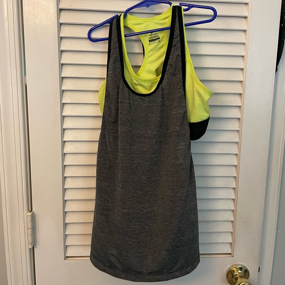 Nike Dri Fit Tank Top with built in bra